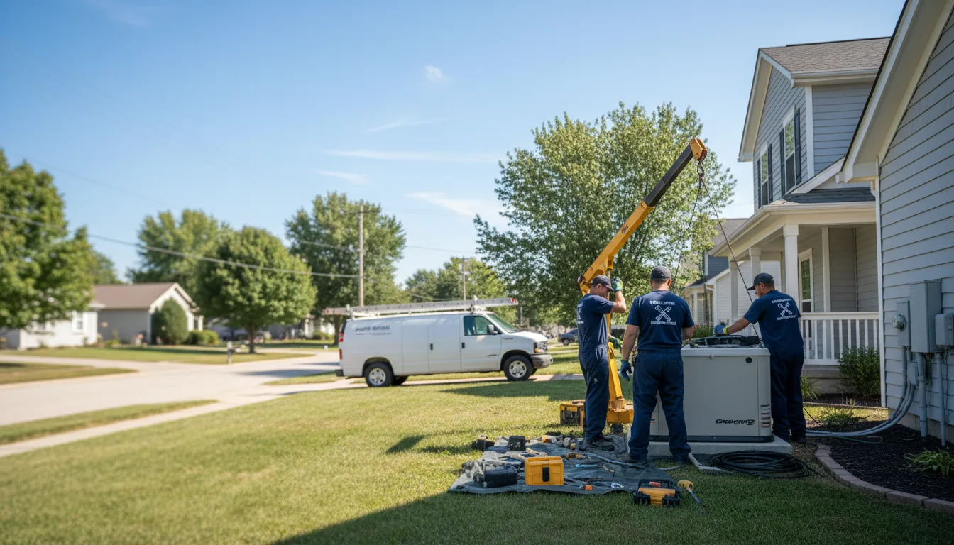 Generator Installation in Napoleon, IN near me